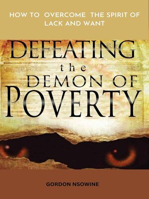 cover image of Defeating the Demon of Poverty